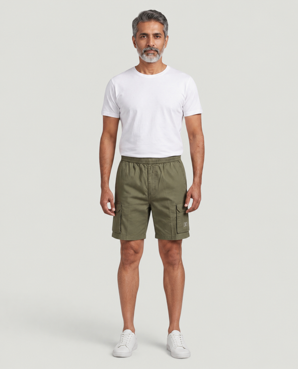 Army Urban Souls Cargo Bermuda, front on model